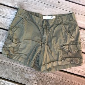 JOE FRESH Army Green Cargo Shorts